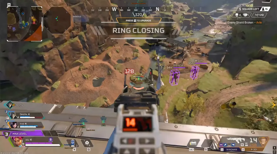 How to Buy Undetected Apex Cheats in 2026 (Safe Checkout) — Apex cheat gameplay screenshot